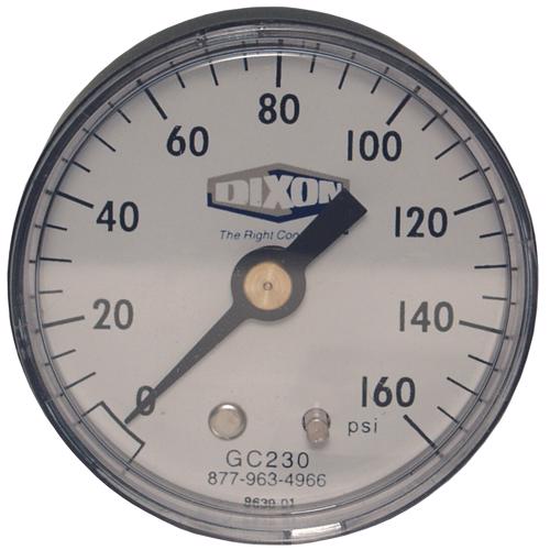 GC605 ABS Standard Dry Gauge Center Back Mount